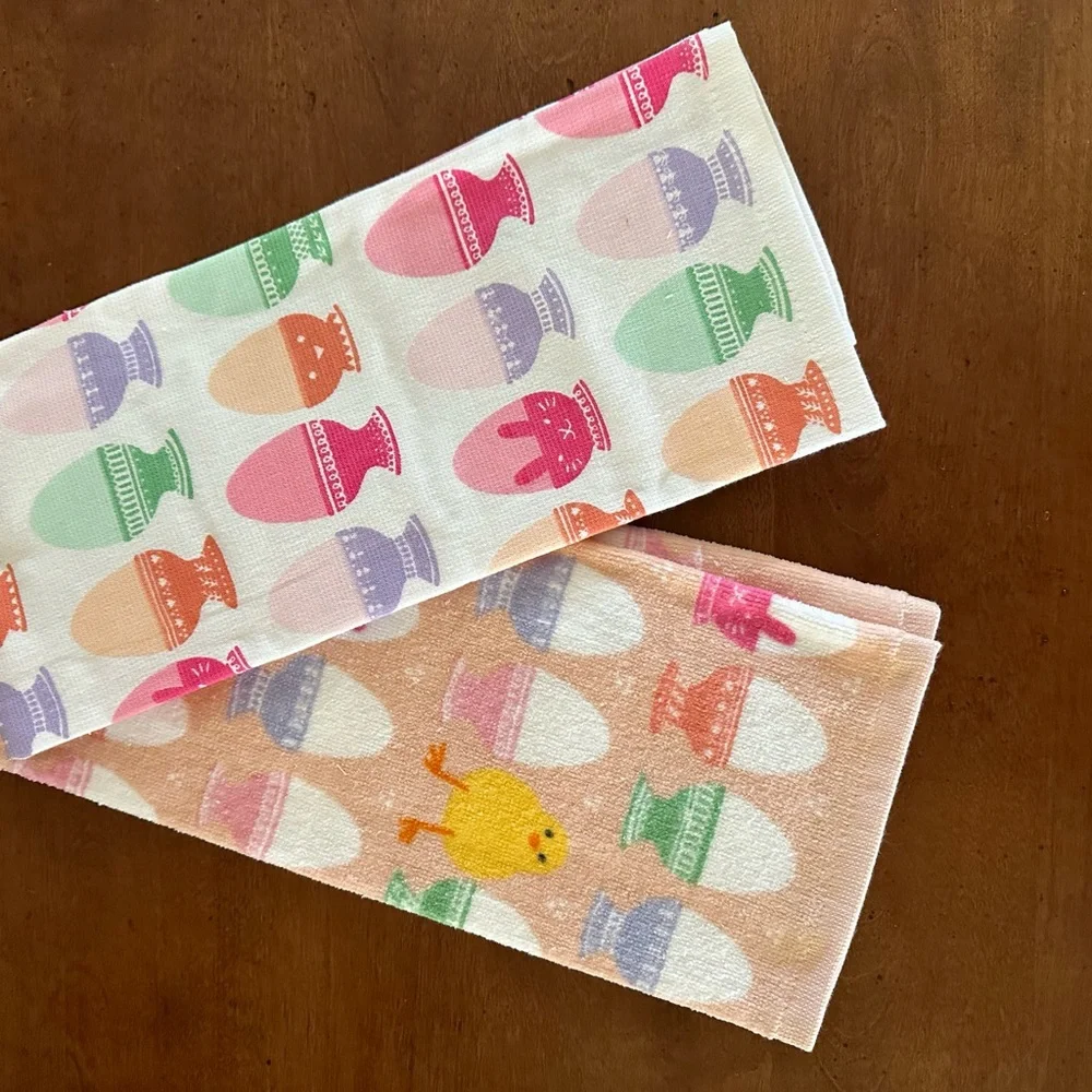 2 pack Grandma Easter Kitchen Towels
